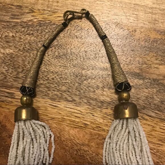Vintage Burning Man Boho Strand Necklace - Picture 4 of 4